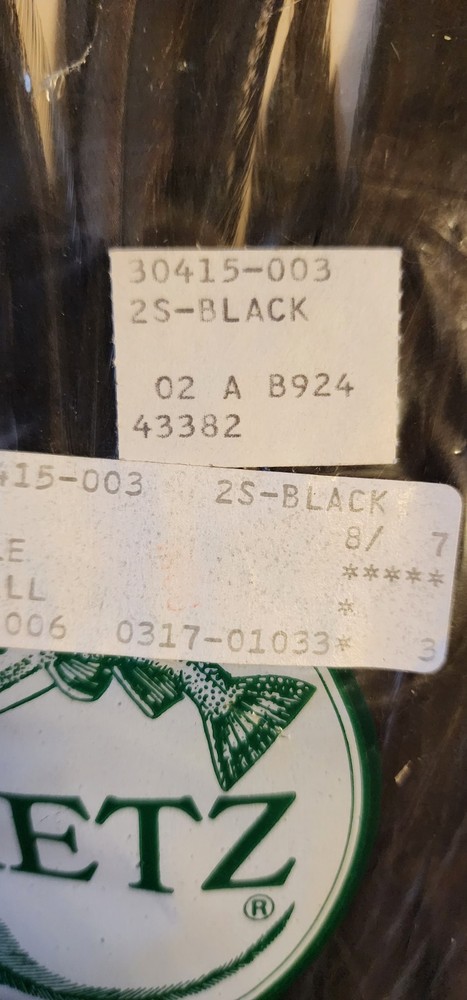 Metz Saddle Black Grade 2