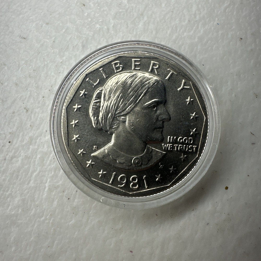 First Commemorative Mint, 1981-D Susan B. Anthony Dollar