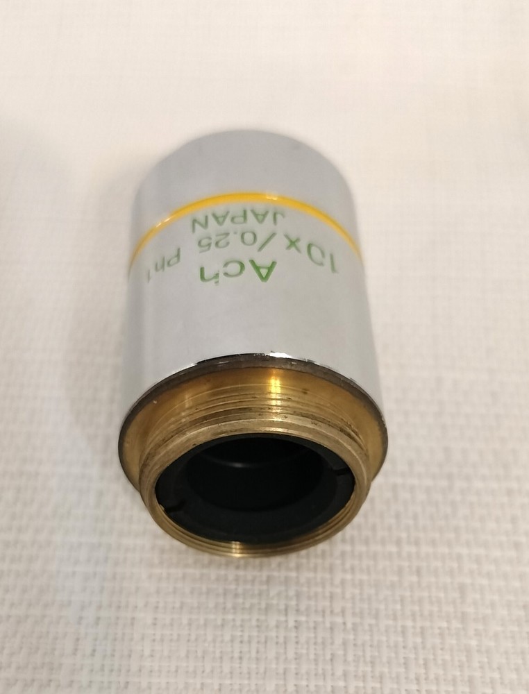 OLYMPUS ACH MICROSCOPE 10X, ACH 10X/0.25 ∞ OBJECTIVE LENS
