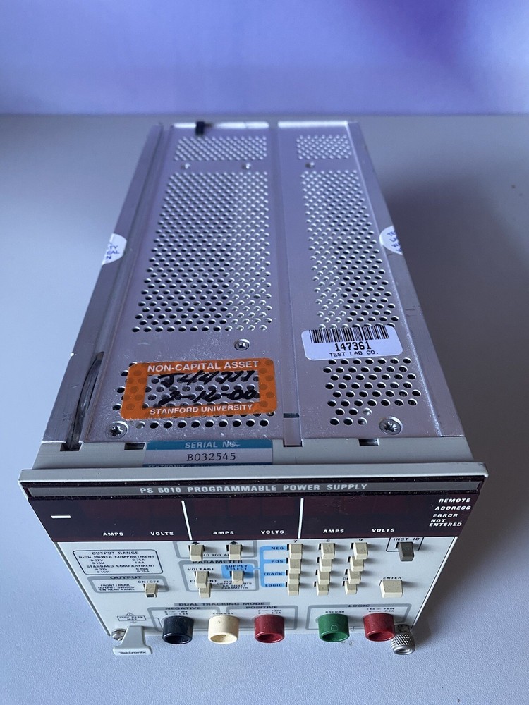 TEKTRONIX PS 5010 PROGRAMMABLE POWER SUPPLY (GPIB)