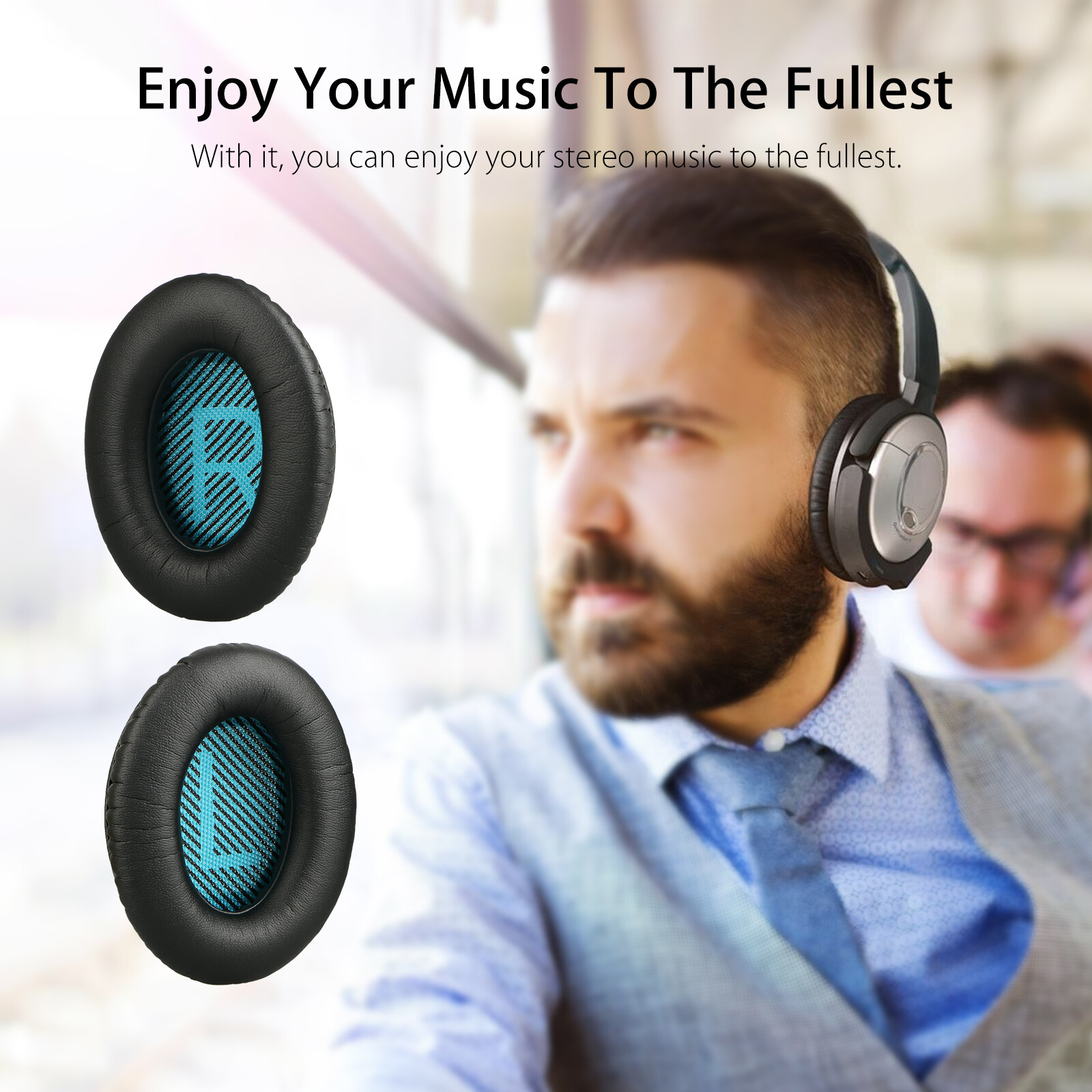 Replacement Ear Pads for Boss QuietComfort QC 2 15 25 35 Ear Cushion for QC2