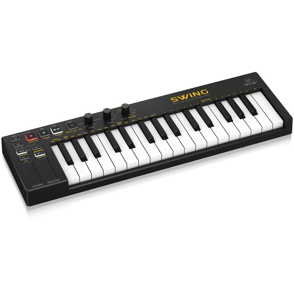 Behringer SWING 32-Key USB MIDI Controller Keyboard with 64-Step Sequencer