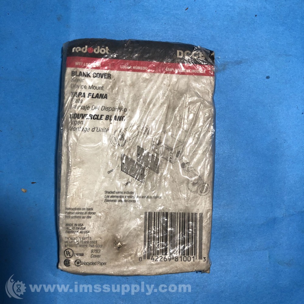 Red Dot DCCB Blank Cover FNFP