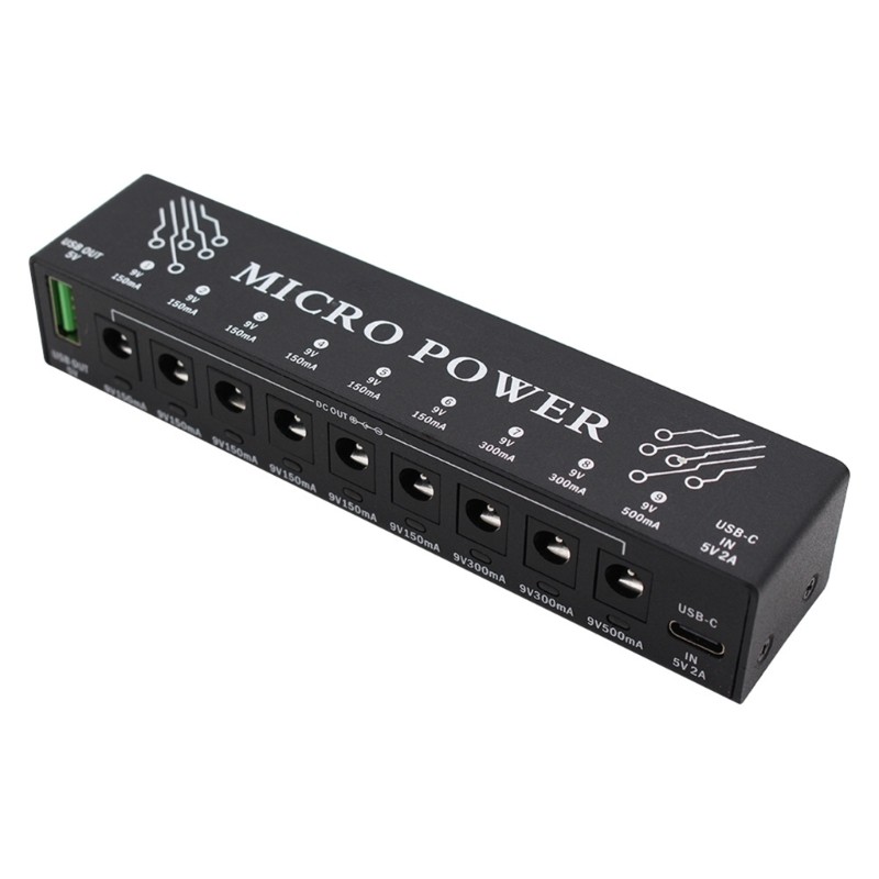 Multiple Channel Adapter Smarted Protection for Musical Instruments Electronics