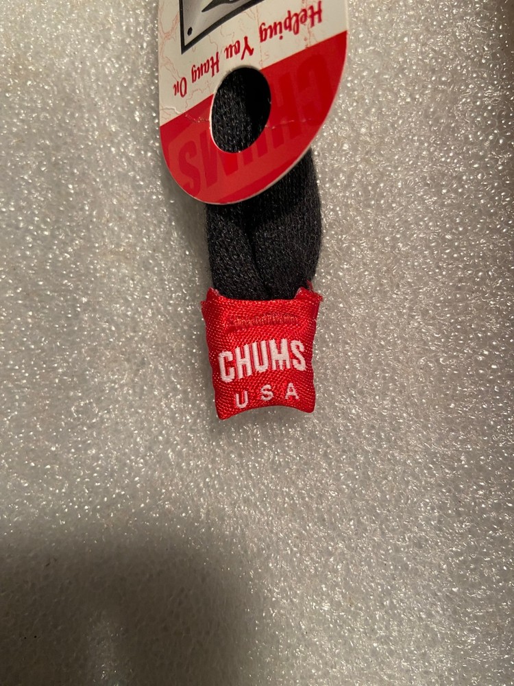 Chums Black Eyewear Retainer *NEW* m1