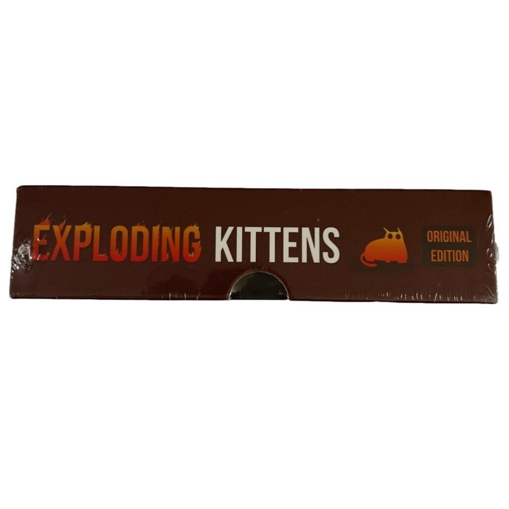 Exploding Kittens Entertaining Card Game Original Edition Party Game