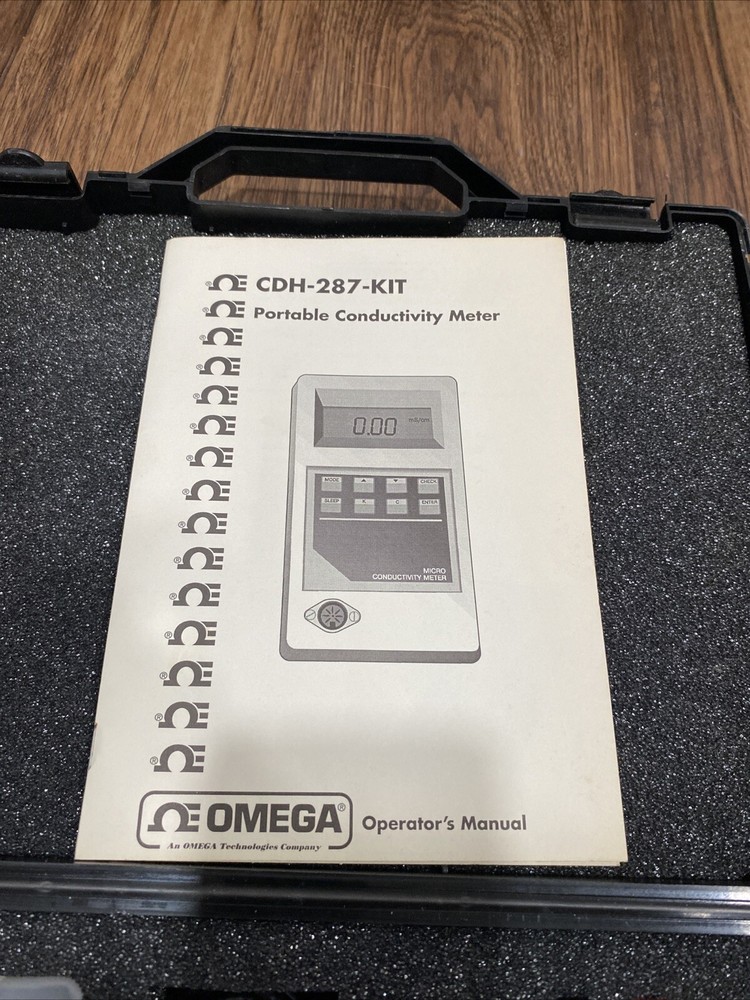 Omega CDH-287 Micro Conductivity Meter