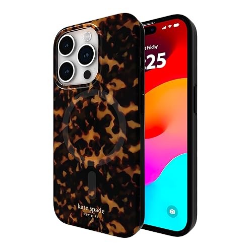 iPhone 15 Pro Case, Compatible with MagSafe - Tortoiseshell