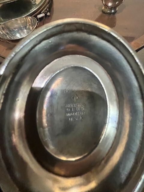 Beautiful PAIRPOINT SHEFFIELD SILVER PLATED 3 pc. Coffee Set EXC. COND.