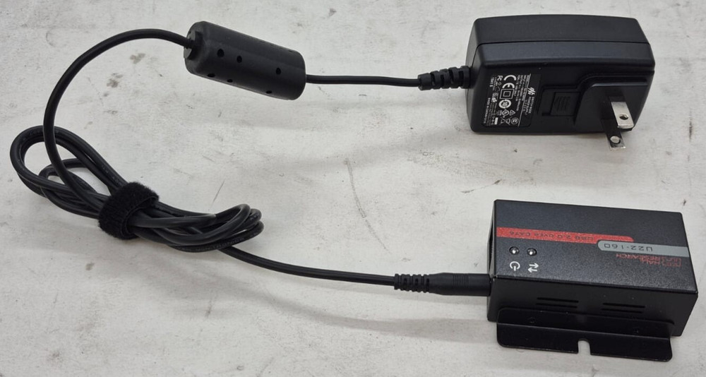 Hall Technologies U22-160 USB 2.0 over CAT6 W/ AC Adapter