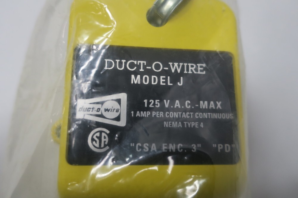 Duct-o-wire J Pushbutton Pendant Hoist Remote Controls