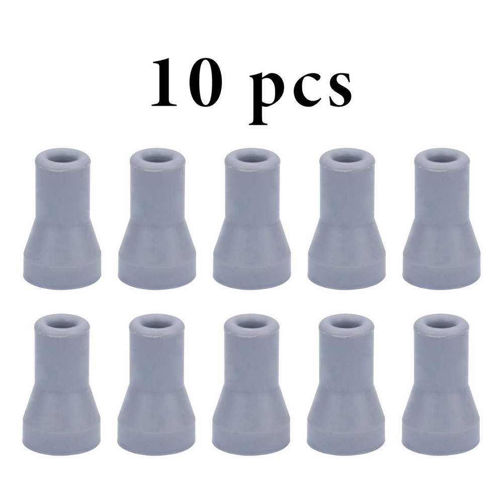 10 Pcs Dental Saliva Ejector Weak Suction Rubber Snap Tip Adapter Replacement