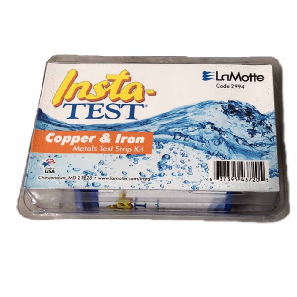 2994 Lamotte, Insta-Test, Copper & Iron Test Strip Kit