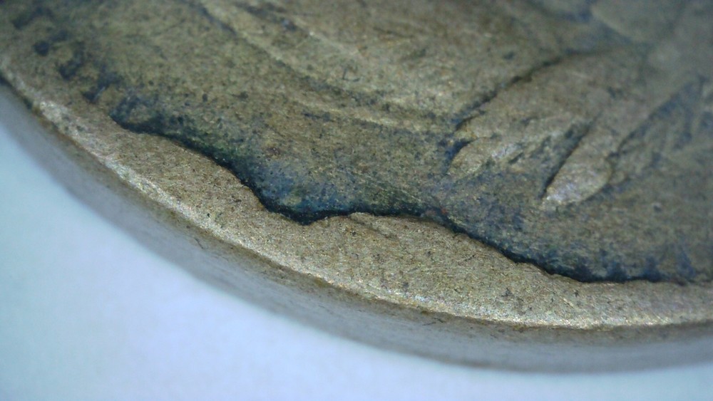 1858 SL FLYING EAGLE CENT VG Reverse Cuds ODD-002 Broken S's 2 Mint Errors SE25R