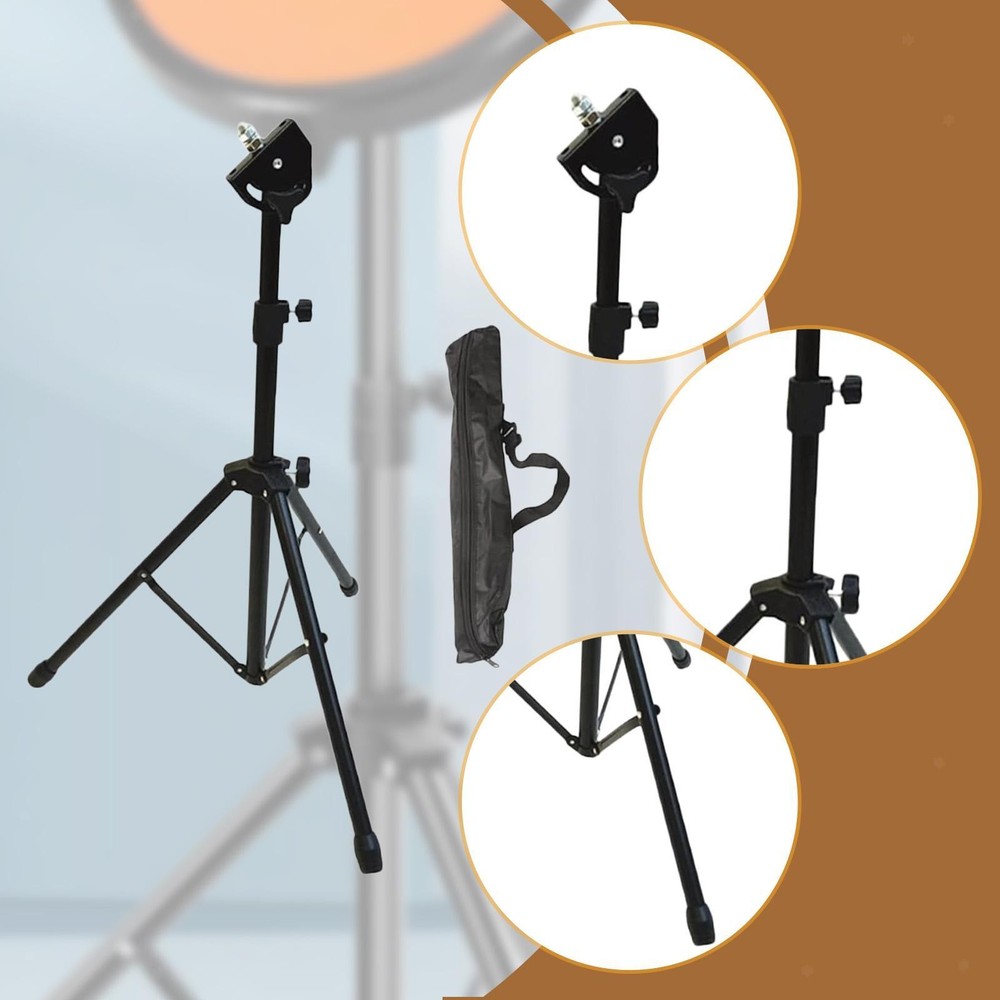 8 inch Dumb Drum Stand with Bag Height & Angle Adjustable Practice Pad Stand