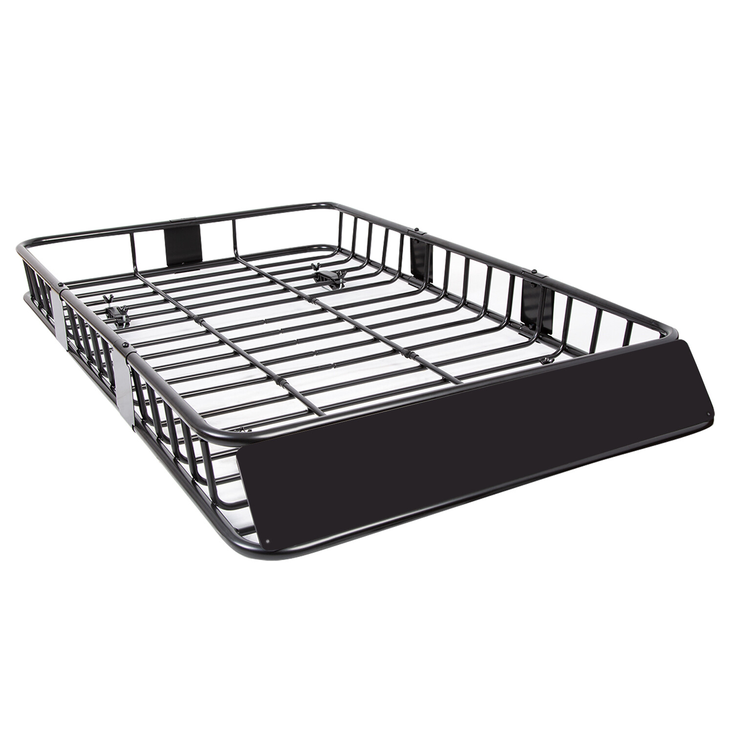 500LBS 64" Universal Roof Rack Steel Luggage Cargo Carrier Top Basket SUV Truck