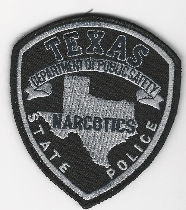 Black Texas DPS Narcotics State Police TX
