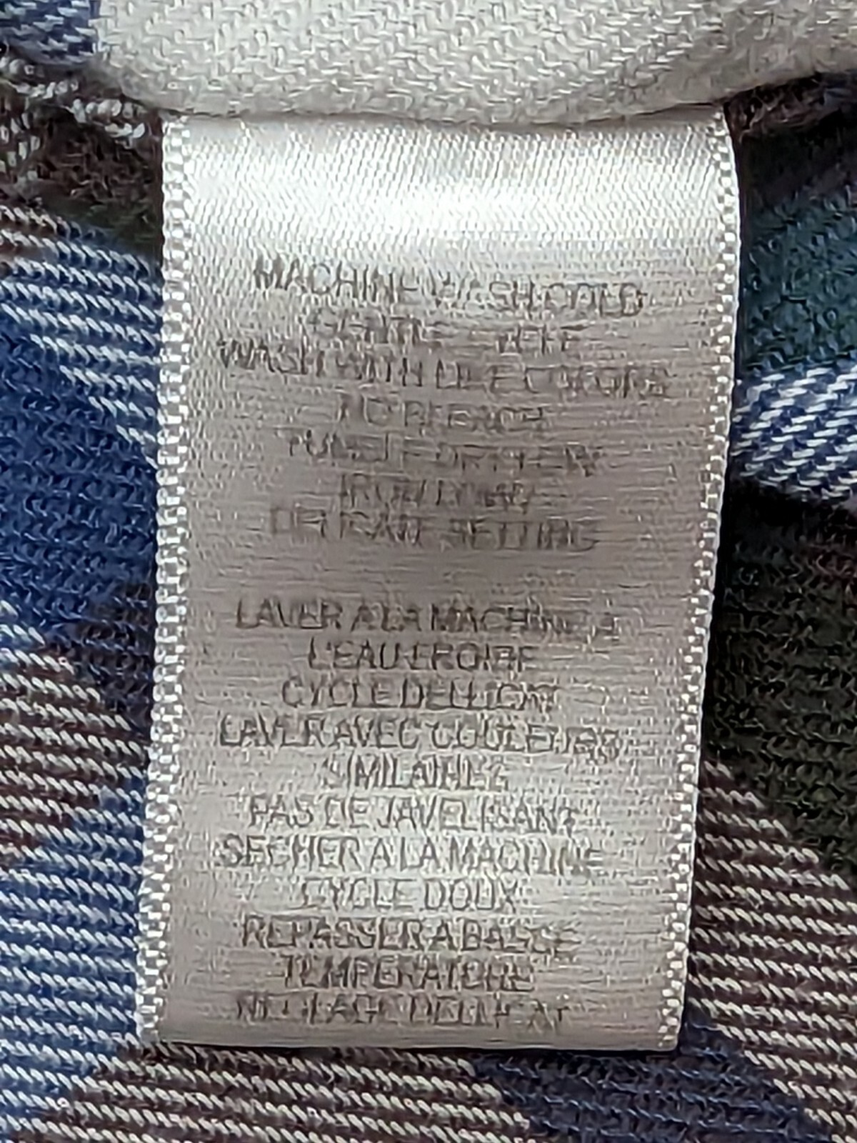 EX OFFICIO Shirt Men's Large Purple Plaid Flannel LS Outdoor Mid-weight