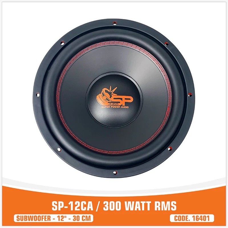 Sp Audio  Sp-12 C 12” Subwoofer  Single Coil