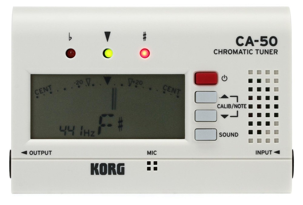 Korg CA-50 Chromatic Tuner (2-pack) Bundle
