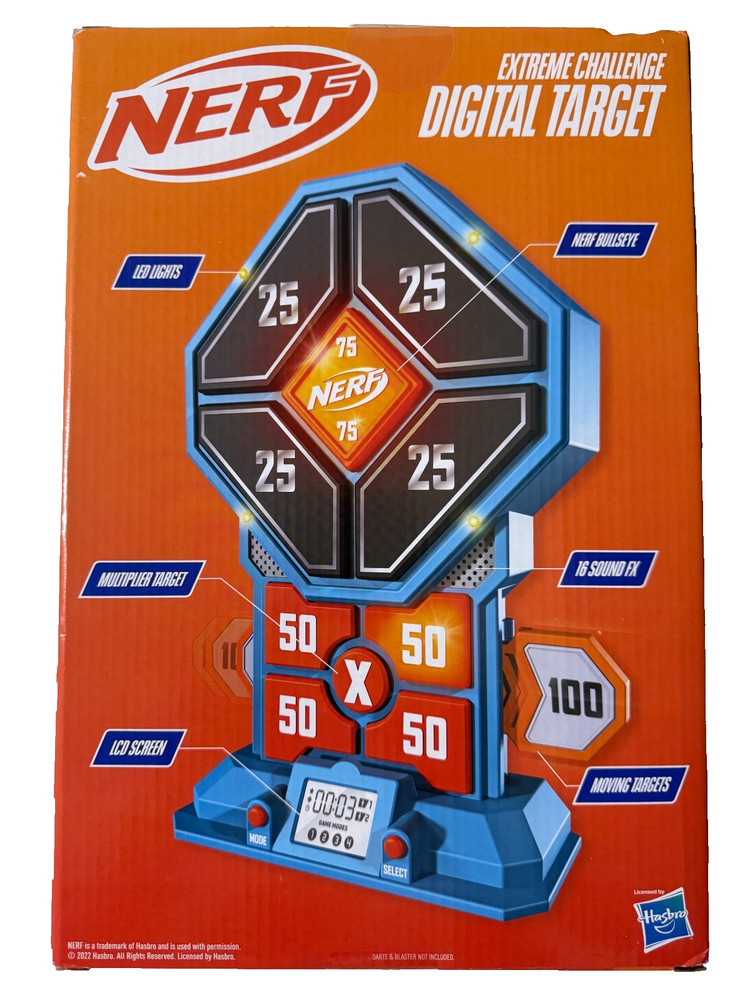 NERF Extreme Challenge Digital Target Board - NEW