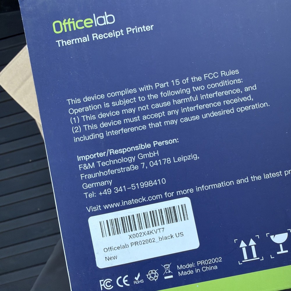 Office lab Thermal Receipt Printer Pro2002 And Scanner