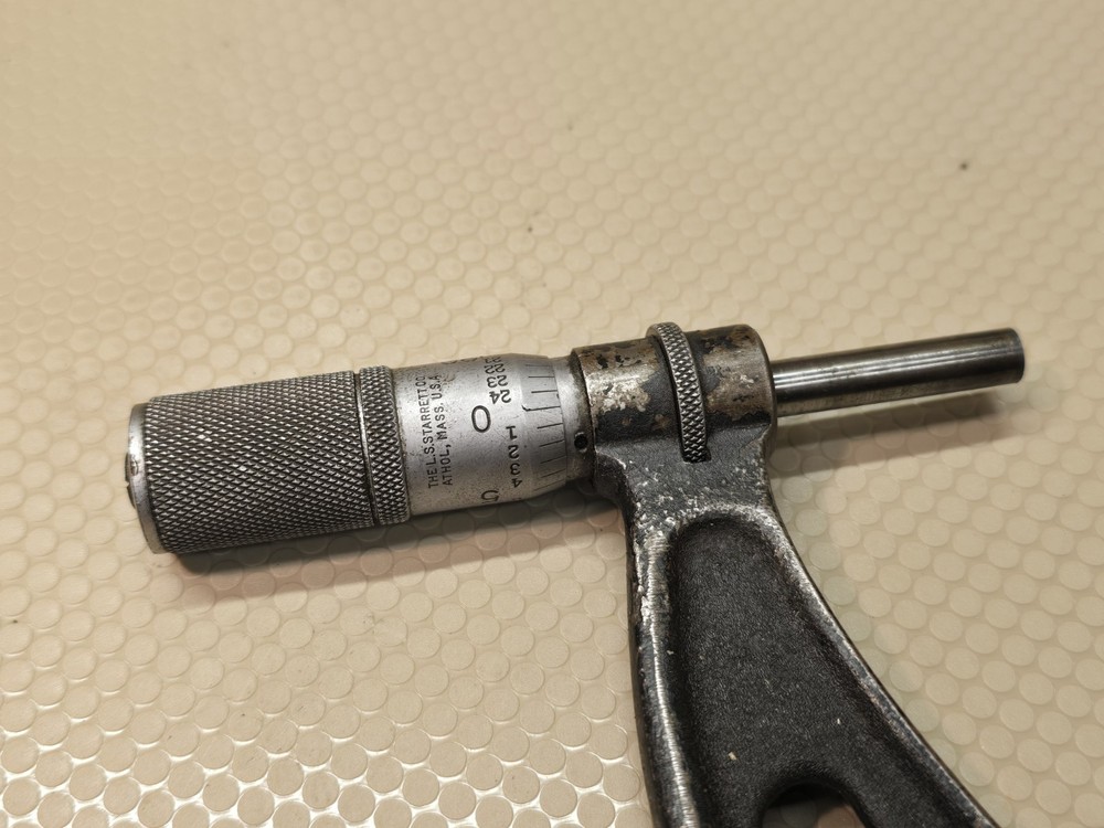 Starrett 436 Outside Micrometer, 8" 9" Range LARGE