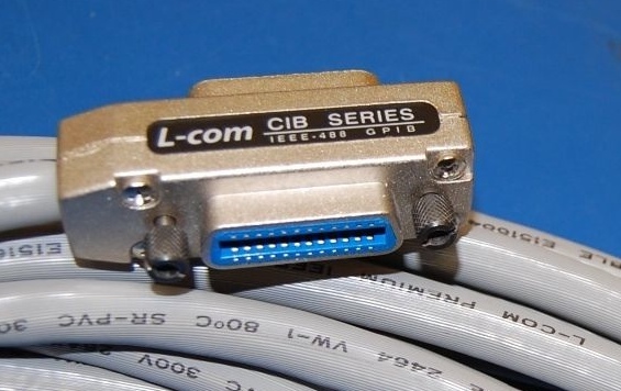 L-Com CIB Series IEEE-4888 GPIB Cable, 18 ft.