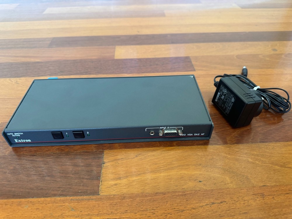 Extron SW2 VGA DA2 AF​ Switcher with Power Supply