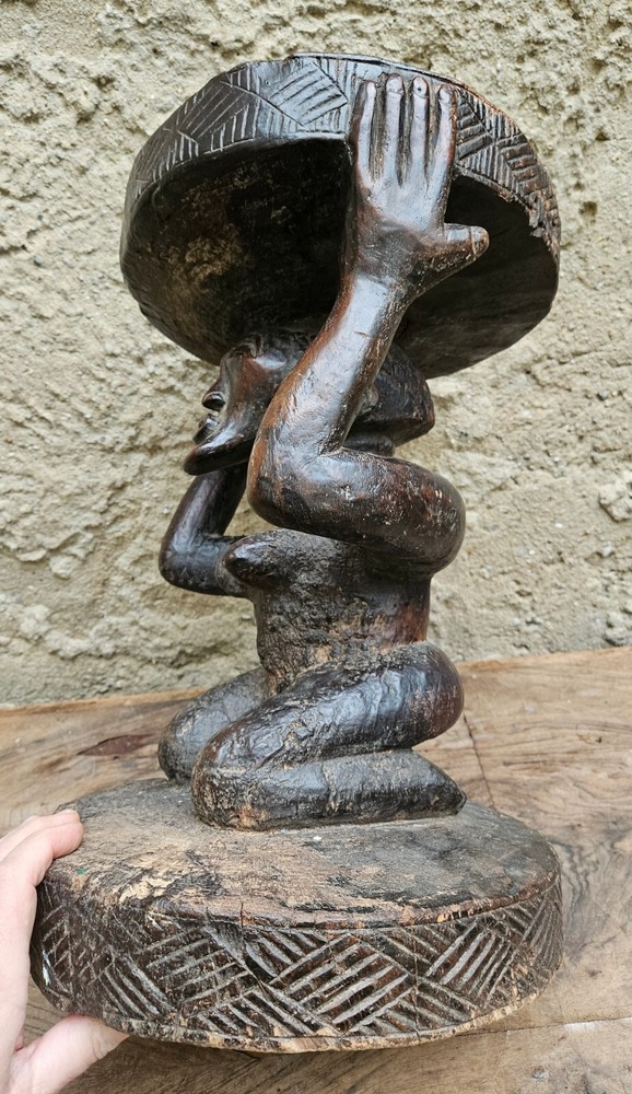 Royal Songye Seat from Congo
