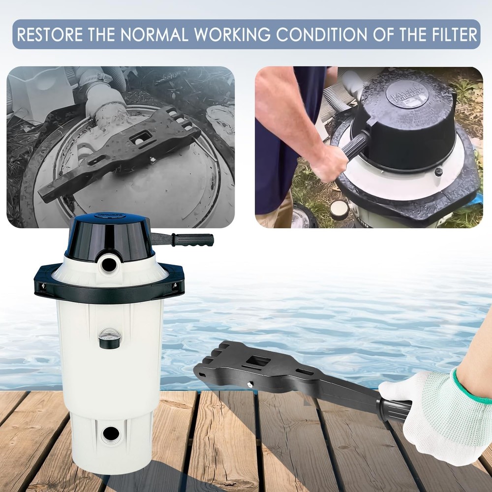 Pool Filter Bump Handle Assembly for Hayward Perflex Filter ECX1040 EC40AC EC75