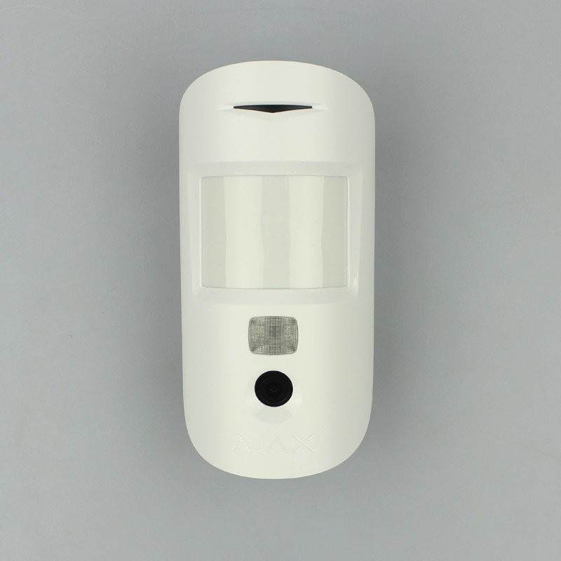 Wireless motion detector Ajax MotionCam HDR with camera (White)