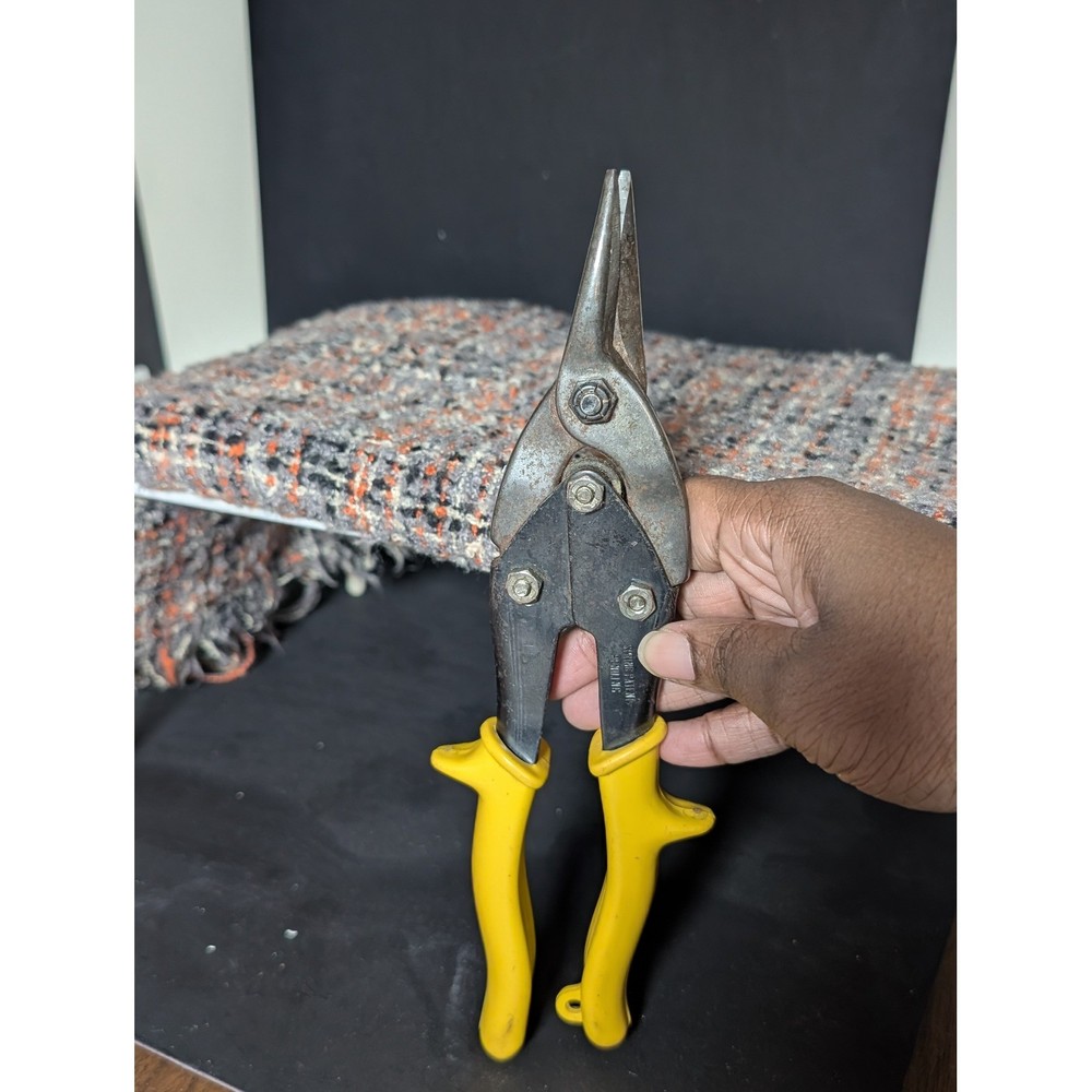 Klein Tools Compound Action Straight Cut Aviation Snips