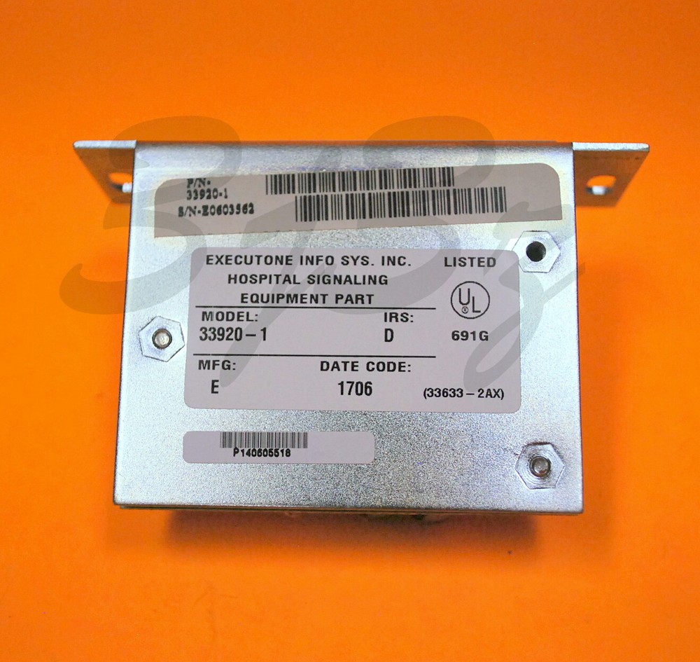 Executone 33920-1 Single TV/Light Interface