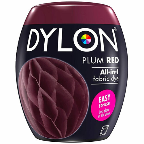 Dylon Machine Dye Eco Reactive Low Impact Pods - Plum / Burlesque Red