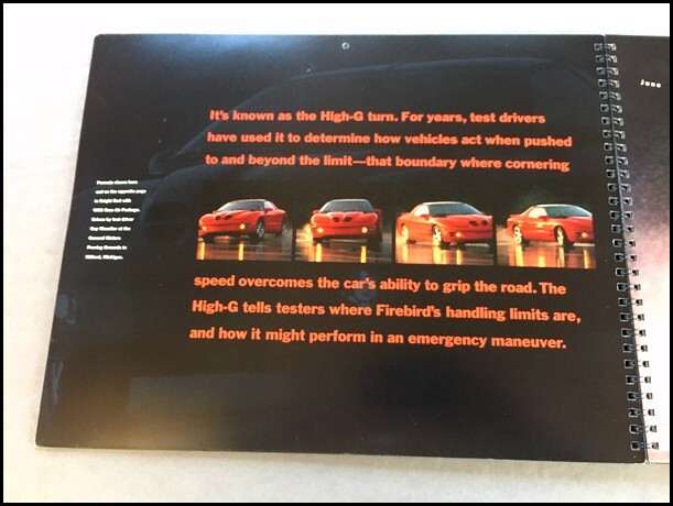 1999 Pontiac Firebird and TransAm 34-page Original Car Sales Brochure - Ram Air