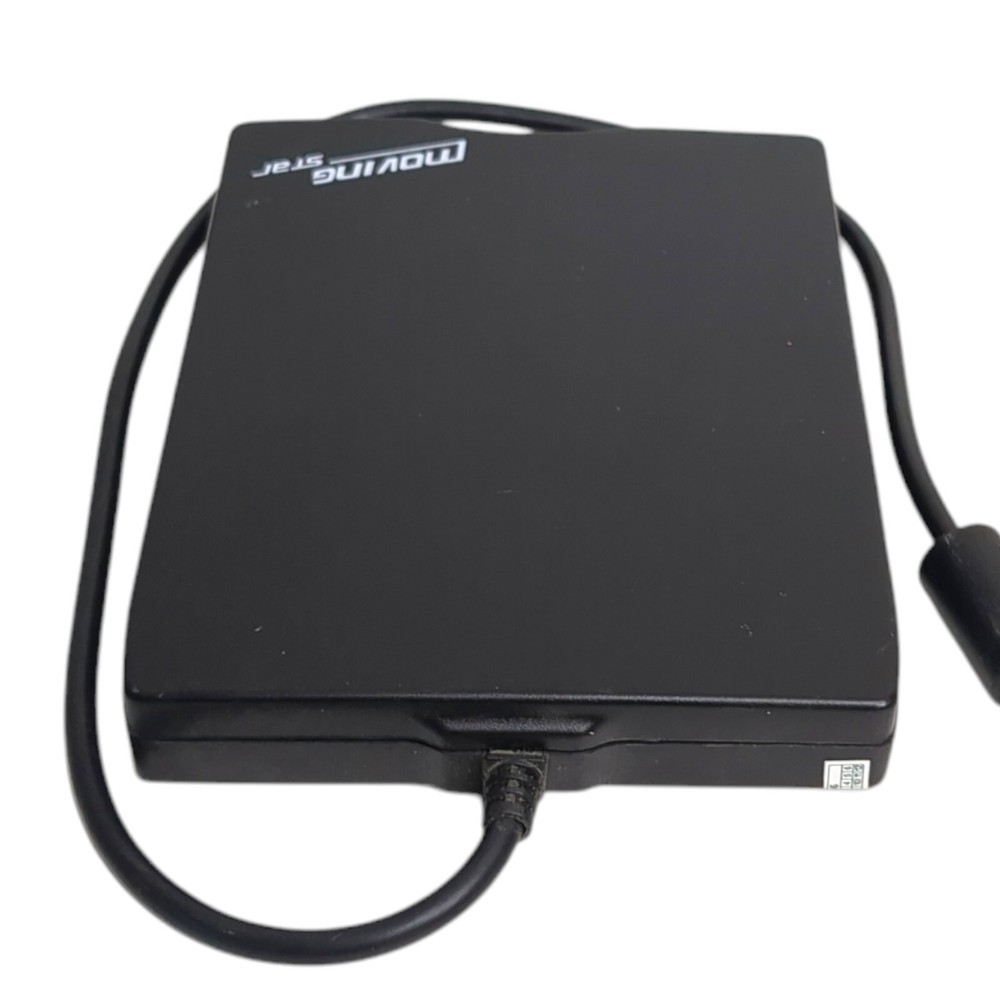 Moving Star USB Portable Diskette Drive - Tested & Working