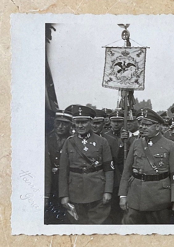 PRE-WW2 GERMAN RALLY IN GERA , GERMANY OCT. 1933 PHOTO POSTCARD RPPC