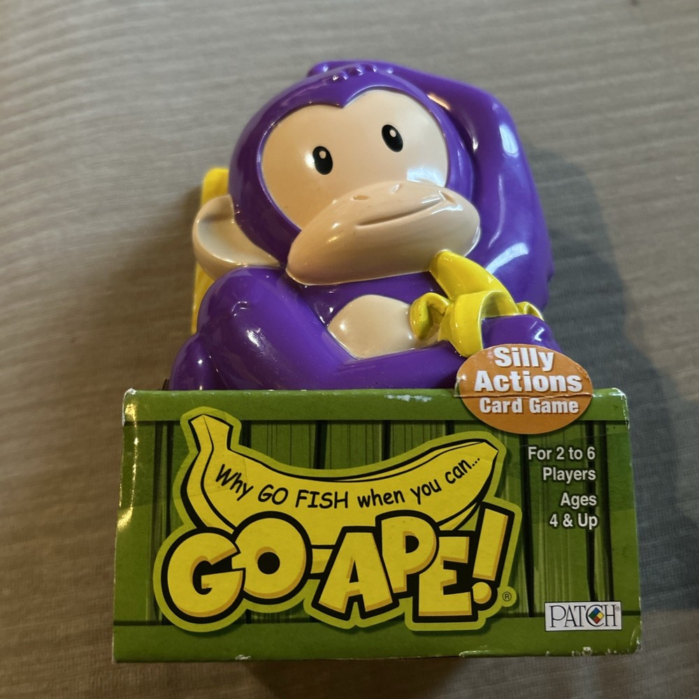Go Ape Card Game Silly Action 2013