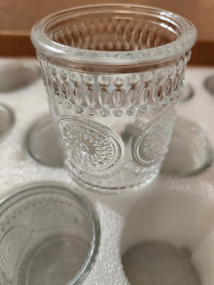 Clear Glass Candle Jars (30)