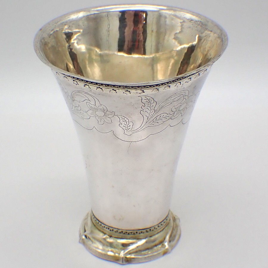 Antique Swedish Silver Beaker 1774