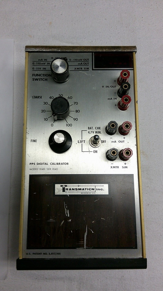 Transmation 1040 Snap-Pack, Tested and calibrated