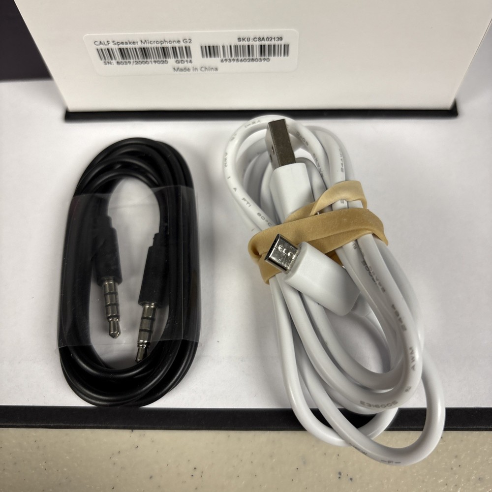 Calf G2 Bluetooth Karaoke Speaker Microphone read description