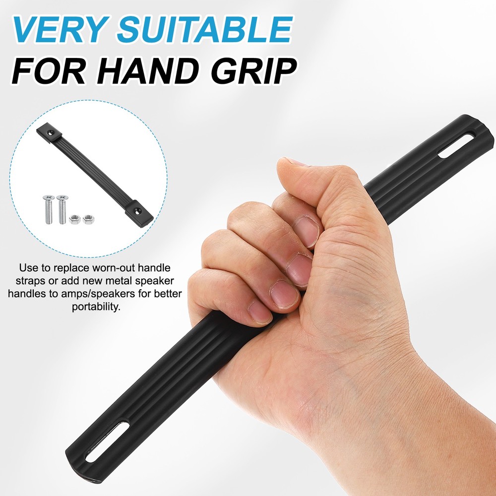 9.7 Inches Speaker Cabinet Strap Handles, Handle Pull for Speaker Case, Black