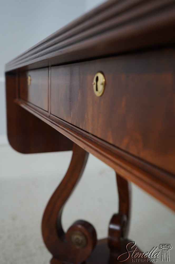 L65526: THEODORE ALEXANDER Attributed Drop Side Regency Mahogany Server