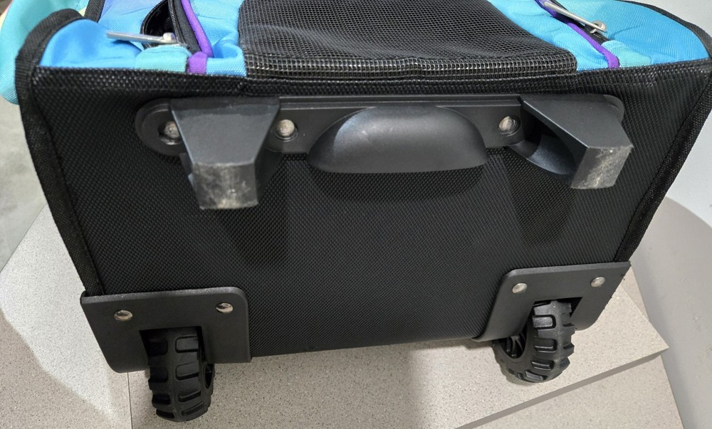 Boombah Multi Colored Rolling Bat Bag