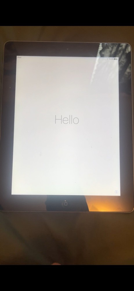 Apple iPad -Good Condition-no Charger/Case Included-Fully rested-no bundle
