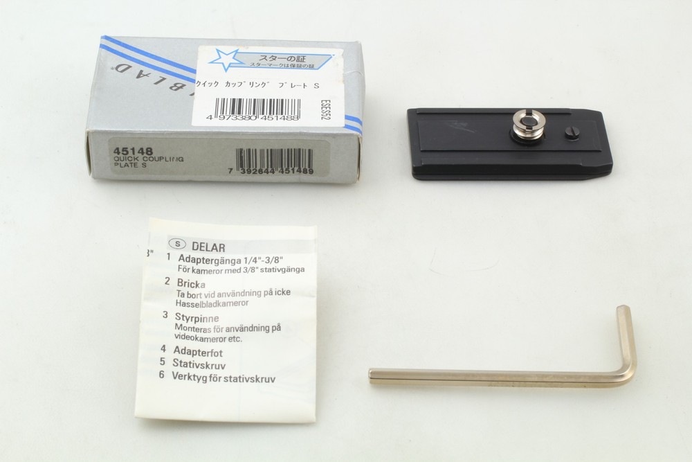 [Top MINT] Hasselblad Quick Coupling Plate S 45148 From JAPAN