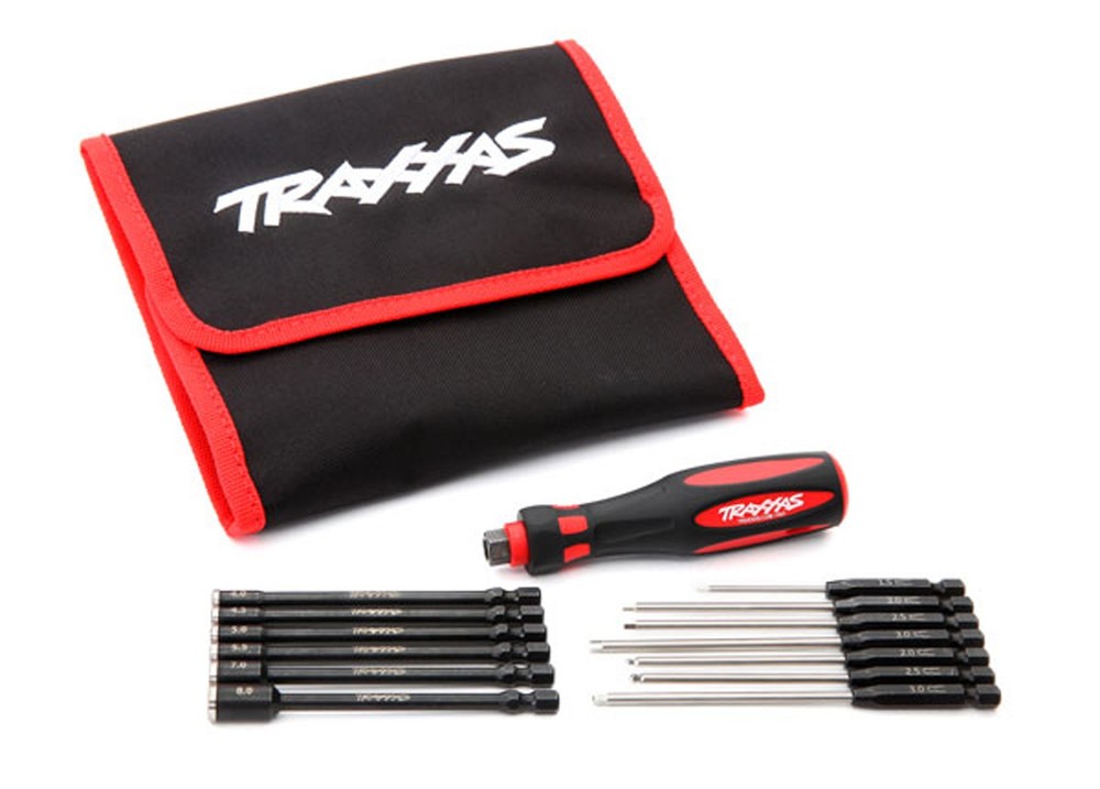 Traxxas 8710 - Hex & Nut Driver Speed Bit Master Set, 1/4" Drive (13pc)