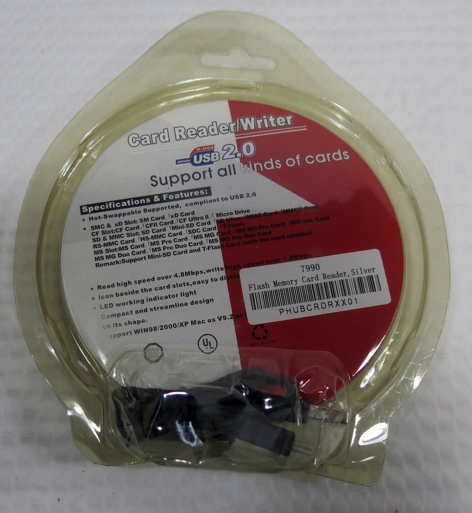 USB 2.0 Card Reader- New in Package